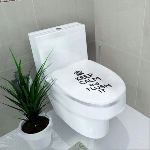 NAKLEJKA naklejki WC na deskę DESKA SEDESOWA HIT