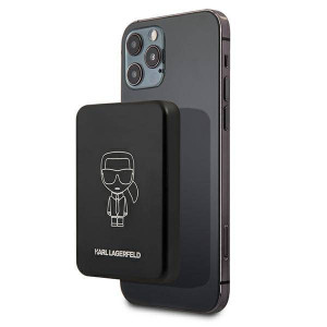 Karl Lagerfeld Powerbank Indukcyjny Klpbmsoibk 3000mah Magsafe