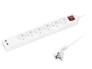 Przedłużacz ps-670ws+usb 3m/6guw