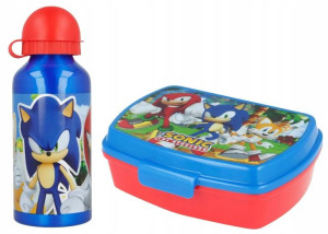 Sonic Bidon Aluminiowy + Śniadaniówka