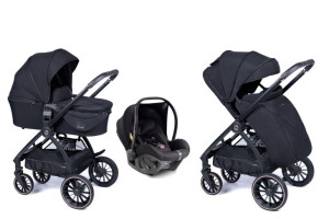Wózek 3w1 Zokky Nuvo Black