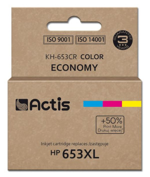 Tusz Actis KH-653CR (zamiennik HP 653XL 3YM74AE  Premium  18ml  300 stron