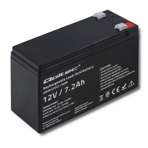 Qoltec Akumulator Agm 12v | 7.2ah | Max 108a