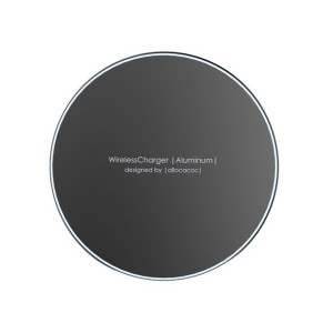 Ładowarka indukcyjna allocacoc WirelessCharger Aluminium 11023BK/WLCGAL (ko