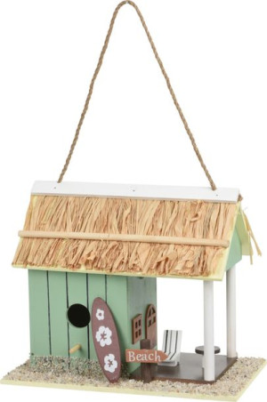 Domek Dla Ptaków Drewno 25,5x14,8x20,5cm