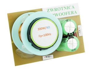 Zwrotnica głośnikowa subwoofera 200w