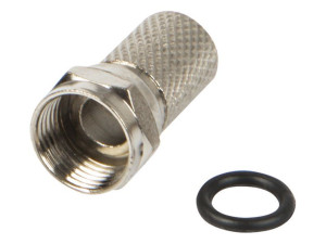 Wtyk sat "f" rg6/6,5mm/20mm z uszczelka