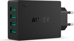 Ładowarka AUKEY  PA-U36 (USB  kolor czarny)