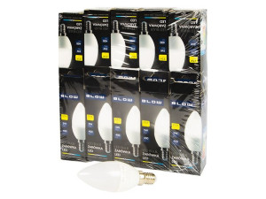 Żarówka led  e14 c37 eco 5w neut.10szt