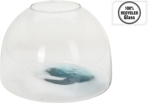Wazon Szklany Kula 30xh22cm