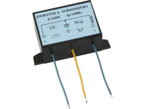 Zwrotnica gł.subwoof.150w 4-8ohm w obud
