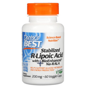 Stabilized R-Lipoic Acid 200 mg (60 kaps.)