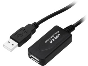 Przyłącze usb a - a   5,0m wt-gn z ic