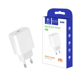 Denmen Ładowarka Sieciowa Moc 20wat Usb Typ-c Dc06