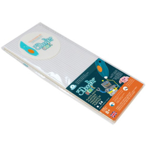 3doodler Start Filament Eco 2.5mm, 24 Sztuki, Simply White, Eco-01