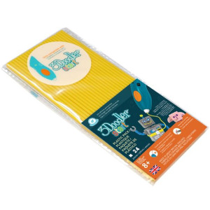 3doodler Start Filament Eco 2.5mm, 24 Sztuki, Lemon Zest, Eco-04