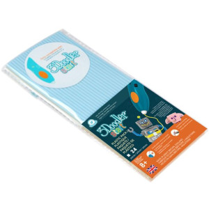 3doodler Start Filament Eco .5mm, 24 Sztuki, Pastel Blue, Eco-19