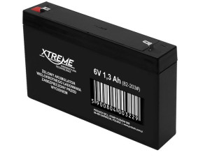 Akumulator żelowy  6v  1.3ah xtreme