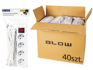Przedłużacz pr-470wsp 1,5m 3x1,5 biały o