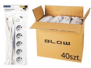 Przedłużacz pr-570p 1,5m 3x1,5 biały op.
