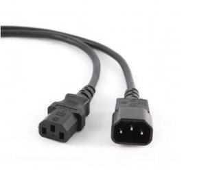 Kabel Gembird Pc-189-vde-3m (c13 / Iec C13 / Iec 320 C13 - C14 3m Kolor