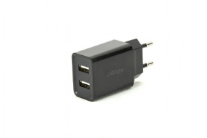 Energenie Ładowarka Sieciowa 2-portowa Eg-u2c2a-03-bk 230v- Usb 2.1a, Czarn