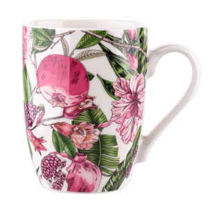 Kubek do kawy i herbaty porcelanowy Hibiskus I 300 ml