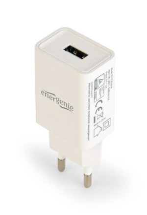 Ładowarka sieciowa do smartfona ENERGENIE EG-UC2A-03-W (USB  kolor biały)