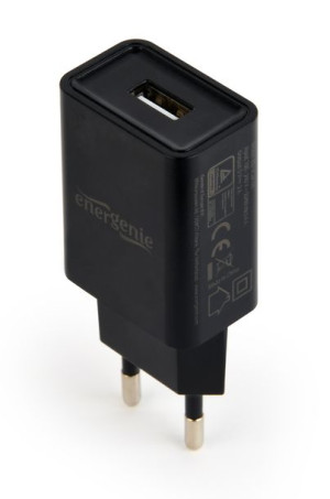 Ładowarka sieciowa do smartfona ENERGENIE EG-UC2A-03 (USB  kolor czarny)