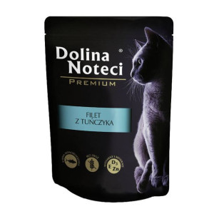 Karma Dolina Noteci FILET Z TUŃCZYKA-KAR.DLA KOTA SASZ.85g