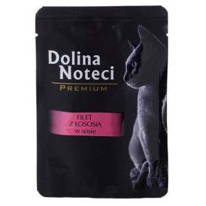 Karma Dolina Noteci FILET Z ŁOSOSIA-KAR.DLA KOTA SASZ.85g