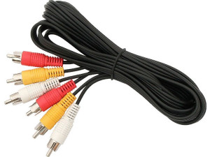 Przyłącze 3xrca 1,8m