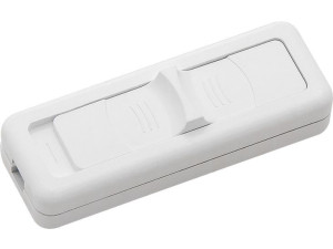 Wyłącznik suwakowy ws-1p biały