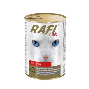 Dolina Noteci Rafi Cat z wołowiną-kaw. w sos 415g