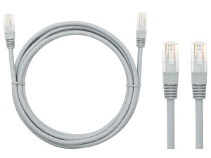 Przyłącze patchcord utp  0.5m szary