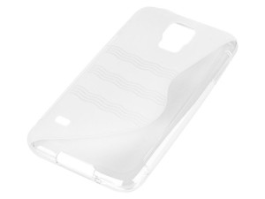 Etui samsung galaxy s5 przezroczyste "s"