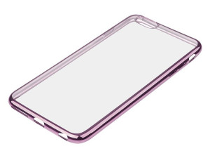 Etui iphone 6 6s plus różowe złoto "e"