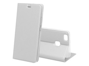 Etui huawei p9 lite srebrne " l"
