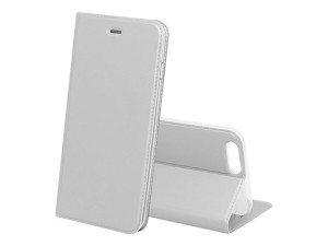 Etui iphone 7/8 plus srebrne " l"