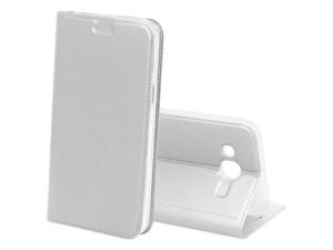 Etui samsung galaxy j5 srebrne " l"