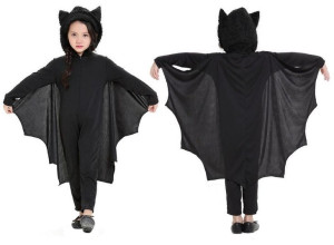 Strój Kostium Przebranie Nietoperz Halloween 104/110