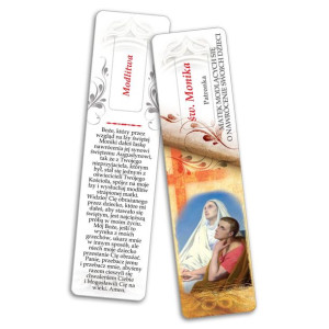 Zakładka do książki - Św. Monika