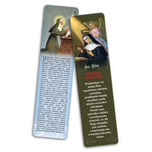 Zakładka do książki - Św. Rita