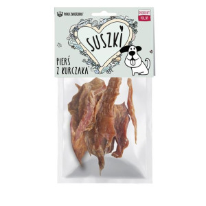 Paka Zwierzaka Suszki Pierś z Kurczaka Przysmak Dla Psa 100 g
