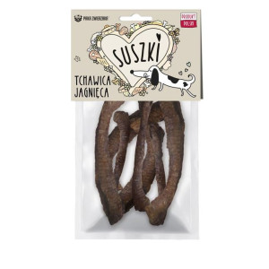 Paka Zwierzaka Suszki Tchawica Jagnięca Przysmak Dla Psa 100 g
