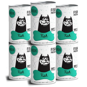 Pakiet Paka Zwierzaka Pepe Mokra Karma Dla Psa Ryby 6 x 400 g