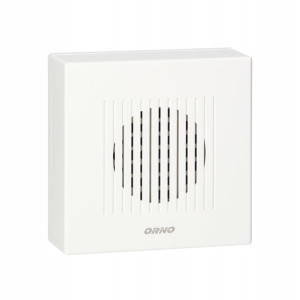 Dzwonek Elektron. 230v Biały Or-dp-mr-160/w Orno