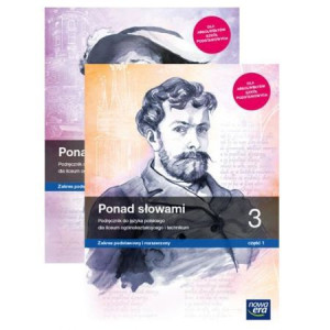 Zestaw Ponad Słowami 3 Podręcznik Klasa 3 Cz. 1 i 2 ZP ZR