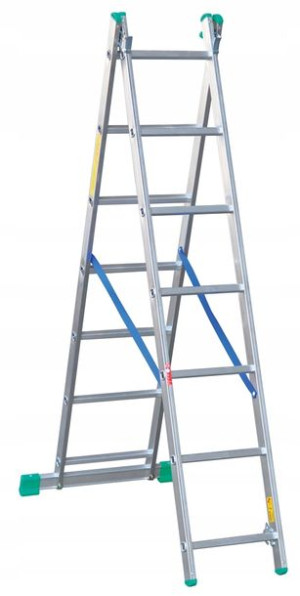 Drabina Aluminiowa 2-elementowa 309cm 3207 Drabex