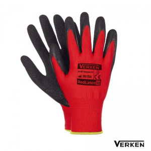 Rękawice robocze BHP Redlatex rozmiar 11/XXL